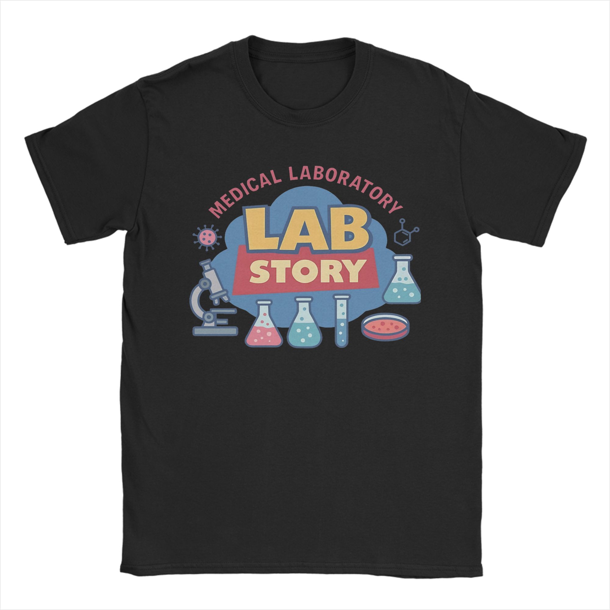 Medical Lab Technician - Męskie koszulki T-shirt 2026 Lab Week