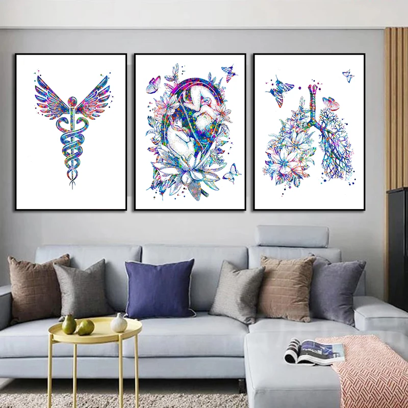 Anatomy Medical Poster Flower  – Medical Lab Pictures recenzja i cena