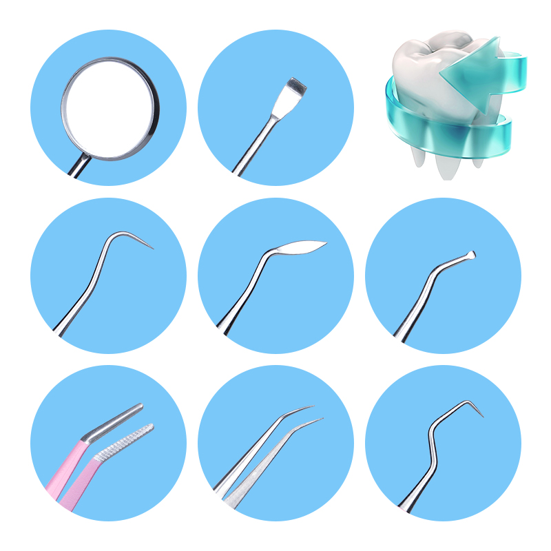 1 szt. Różowy Pęseta Dentystyc – Dental Mirror Probe recenzja i cena