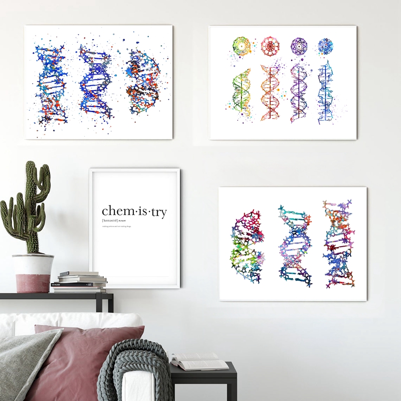 DNA Molecule Print Modern Medi – Medical Lab Pictures recenzja i cena