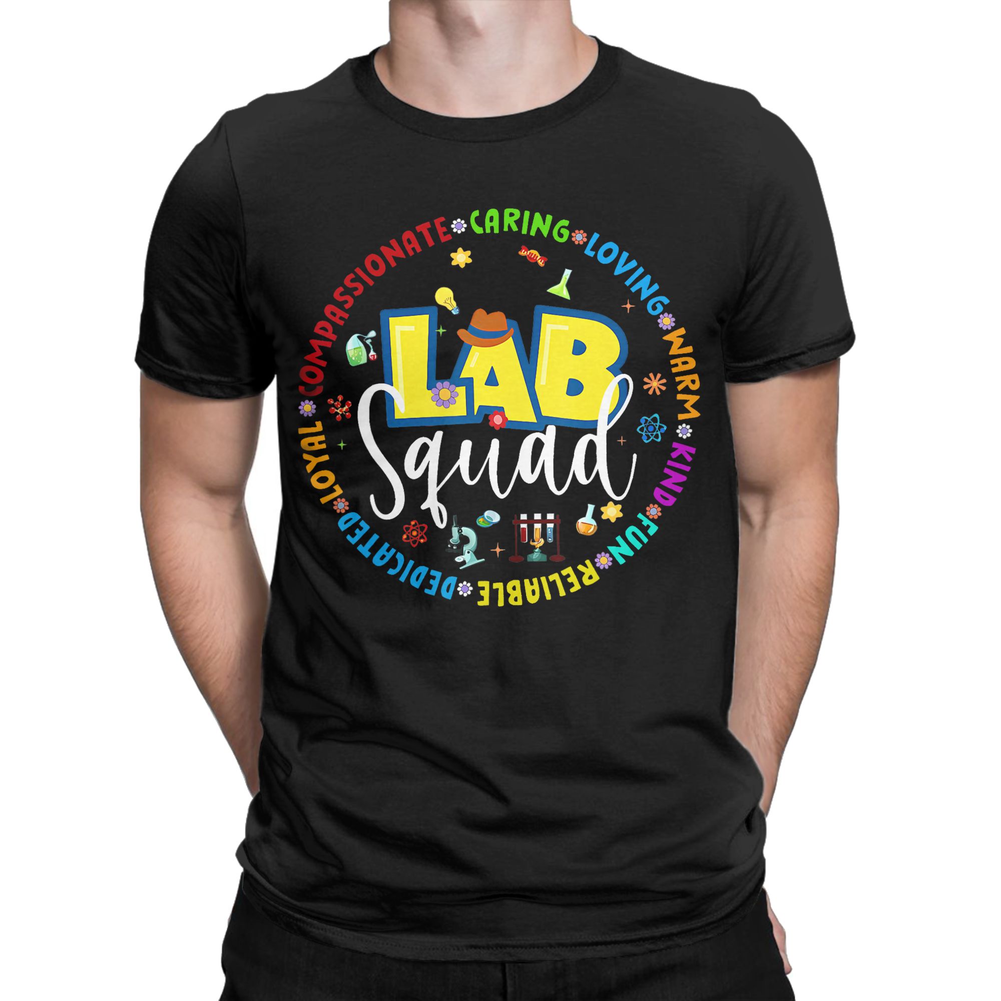 Koszulka męska Lab Squad Lab W – Medical Lab Technician recenzja i cena