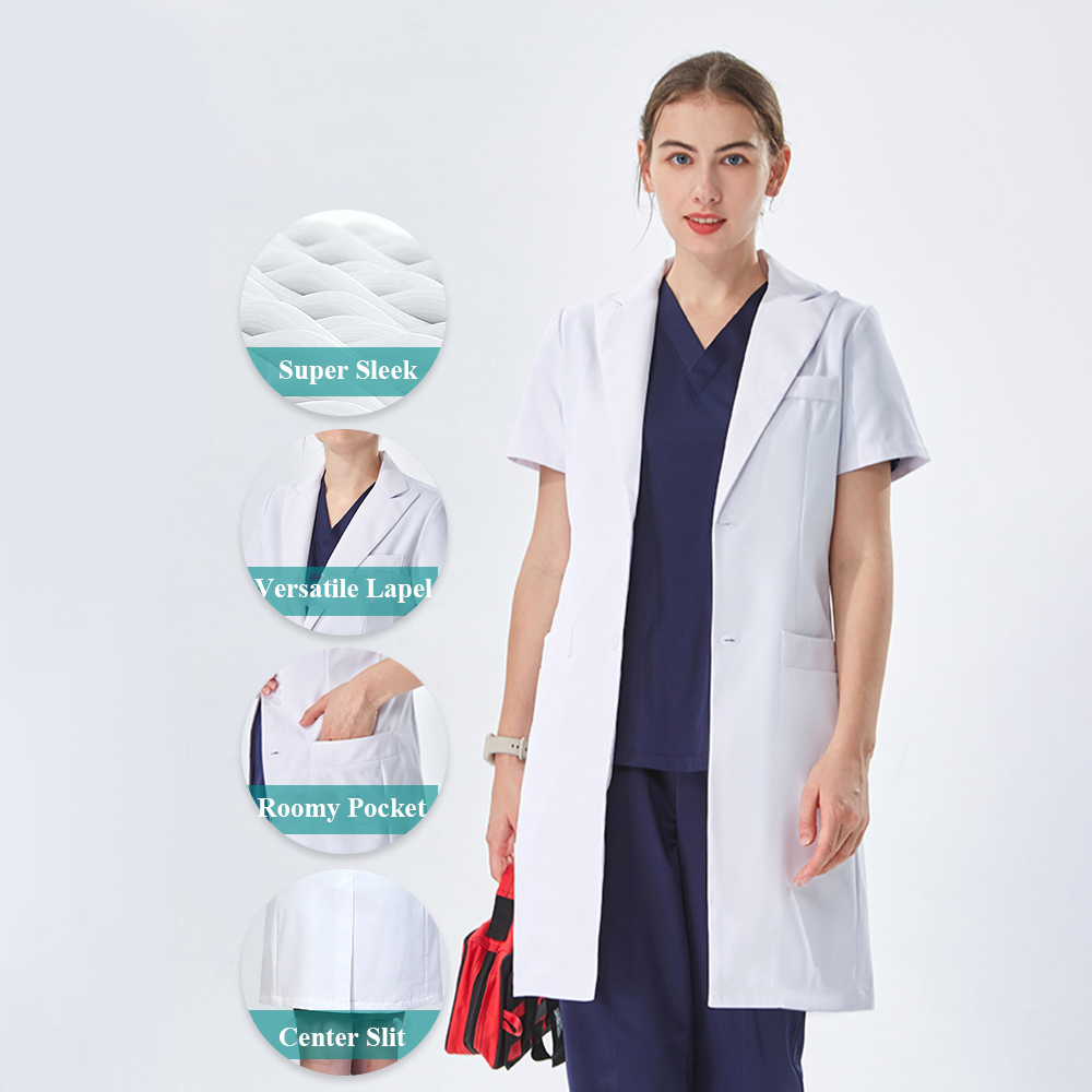 Dobrze dopasowany biały fartuc – Medical Lab Work recenzja i cena
